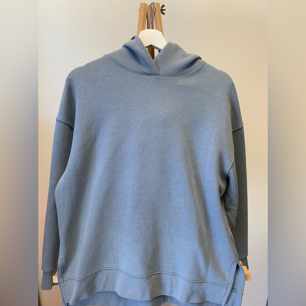 Uniqlo light blue hoodie